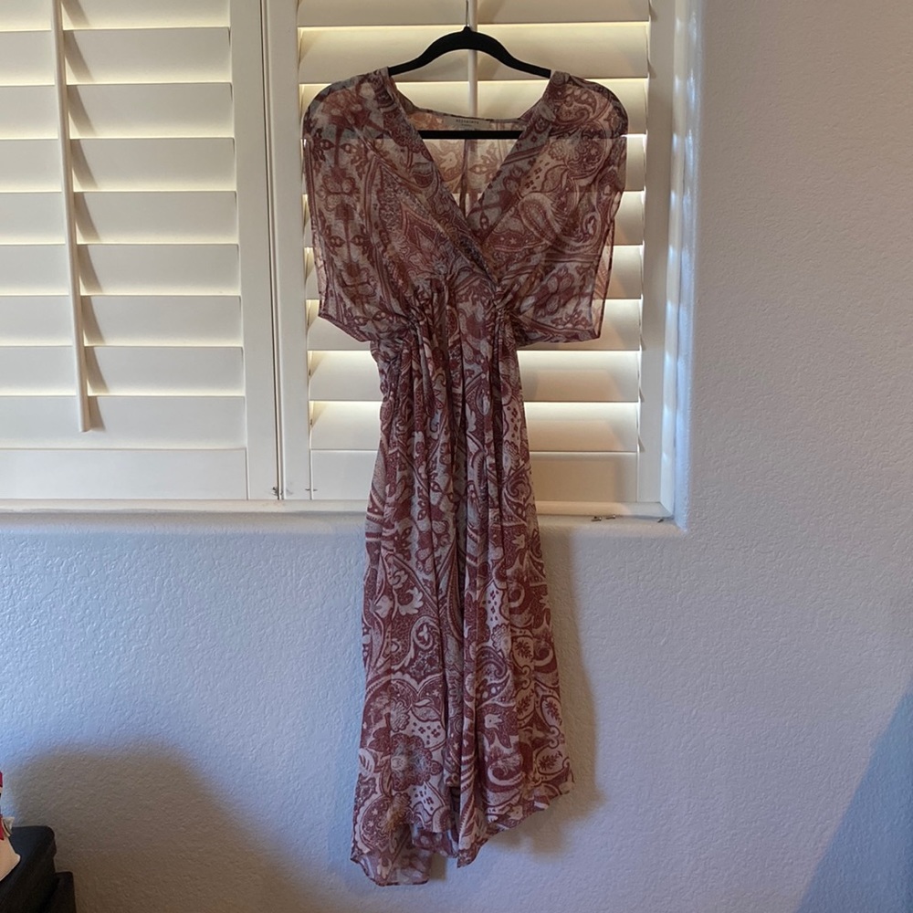 Paisley allsaints xs dress